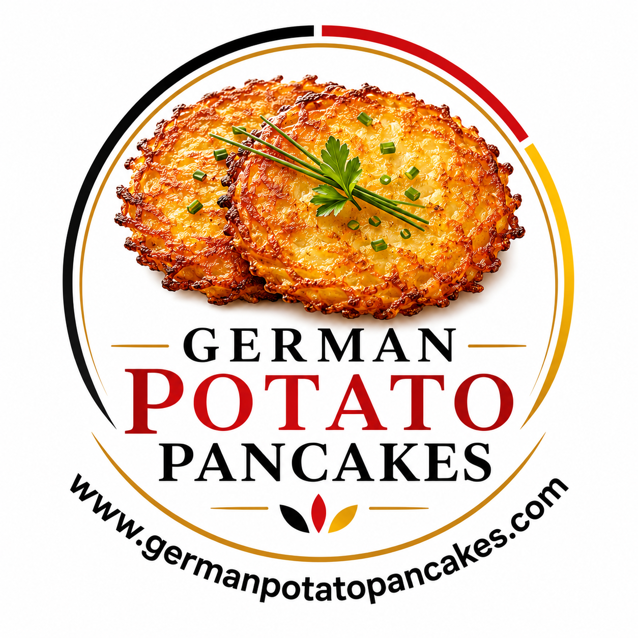 German Potato Pancakes Logo